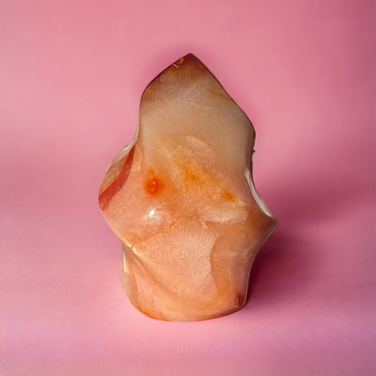 Carnelian Agate Flame