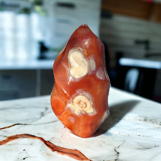 Carnelian Agate Flame