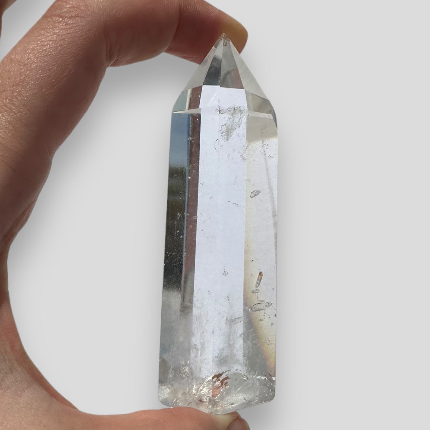 Clear Quartz Crystal Tower