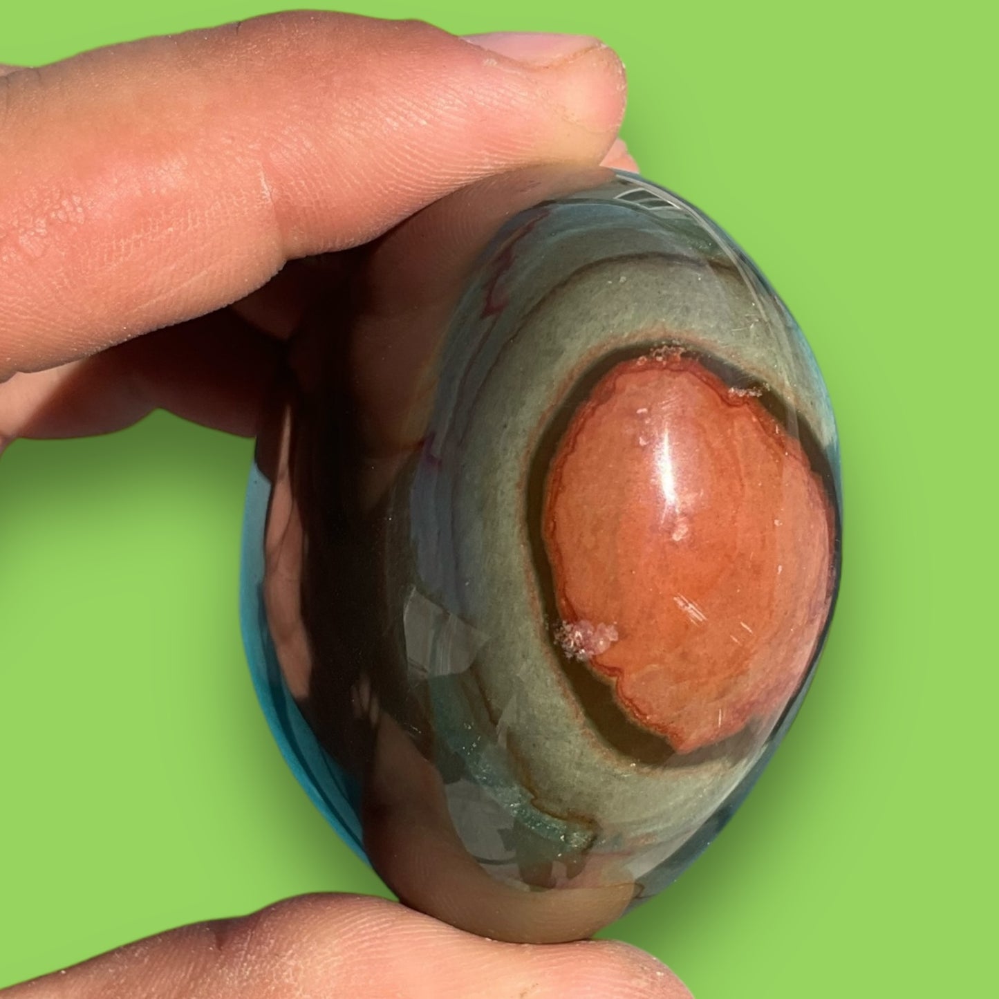 Polychrome Jasper Heart