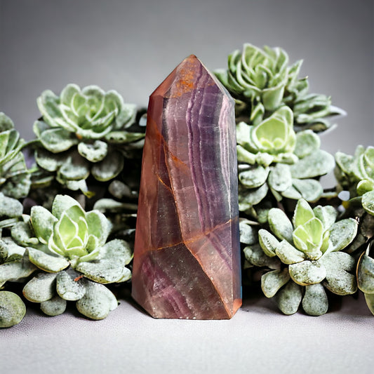 Rainbow Fluorite Tower