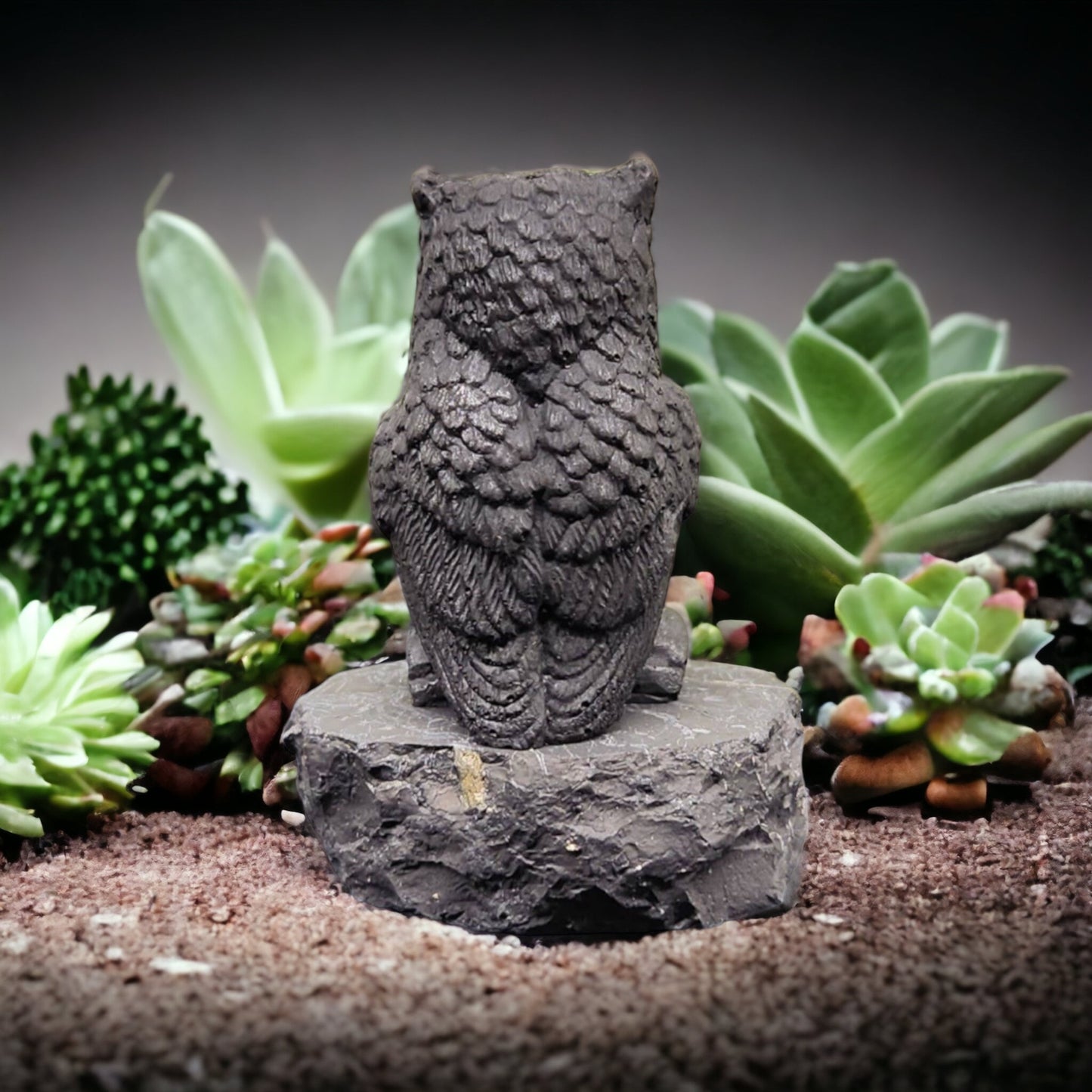 Shungite Figurine - Owl - EMF Protection